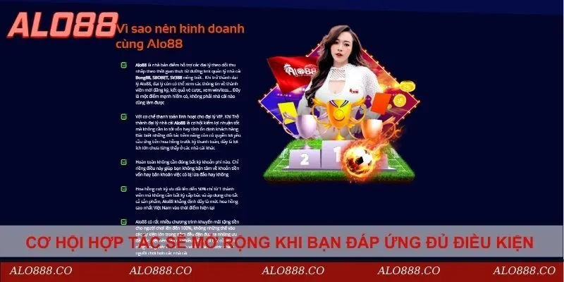 Cơ hội hợp tác sẽ mở rộng khi bạn đáp ứng đủ điều kiện